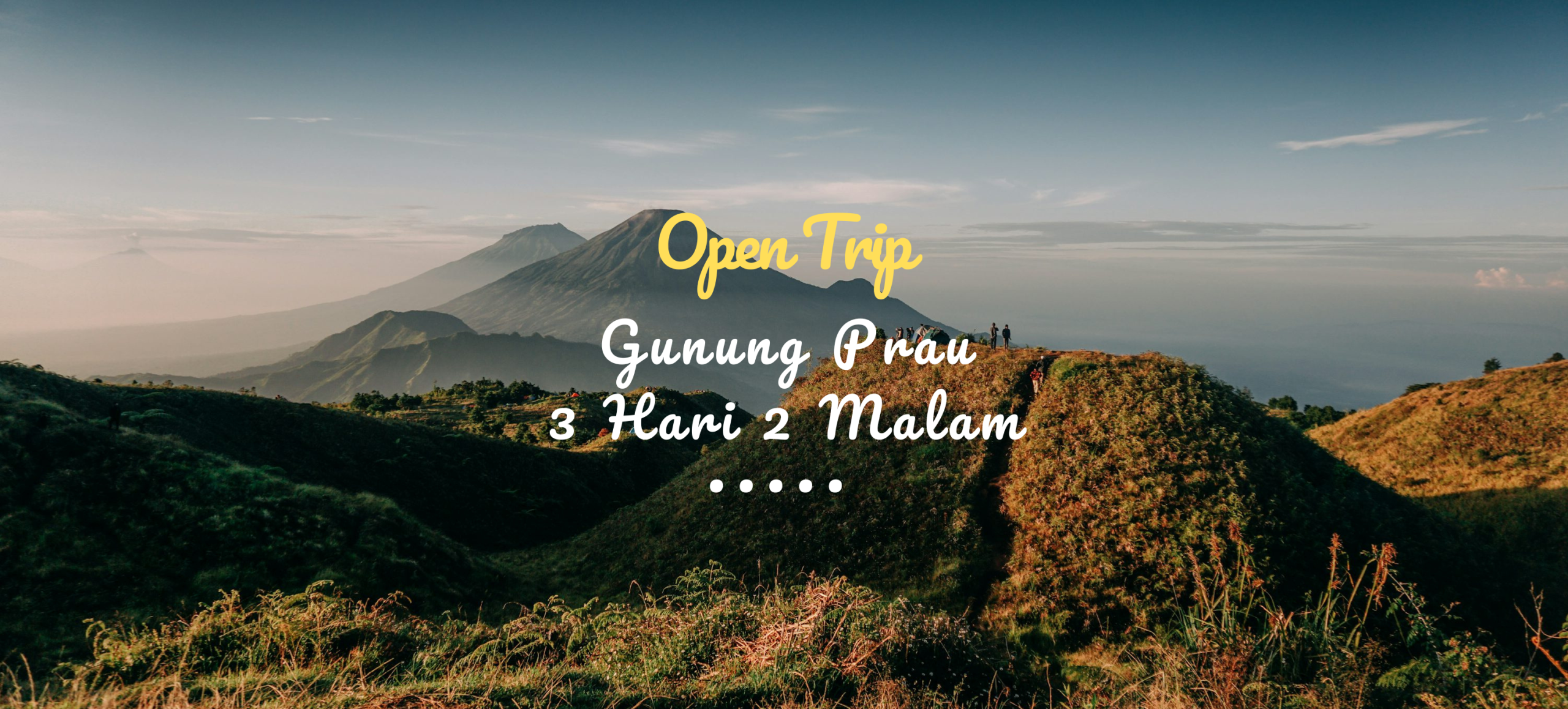Open Trip Gunung Prau