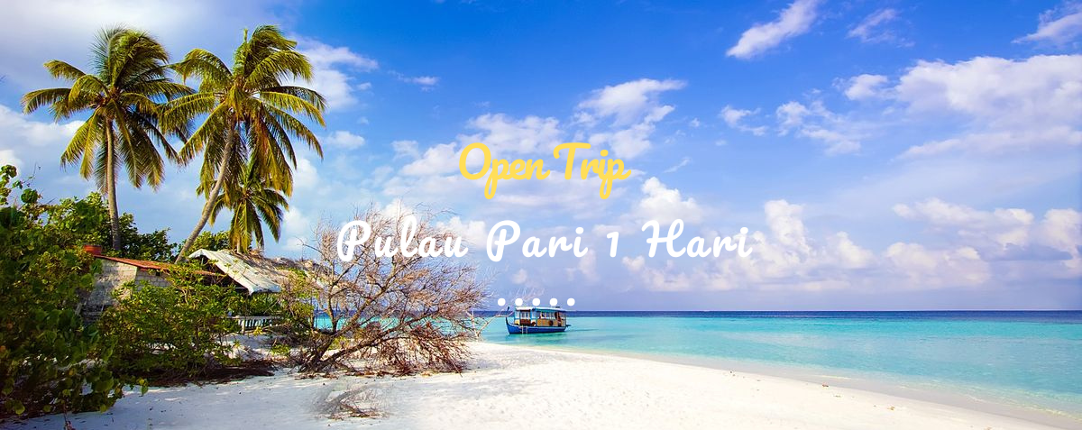 Open Trip Pulau Pari 1 Hari